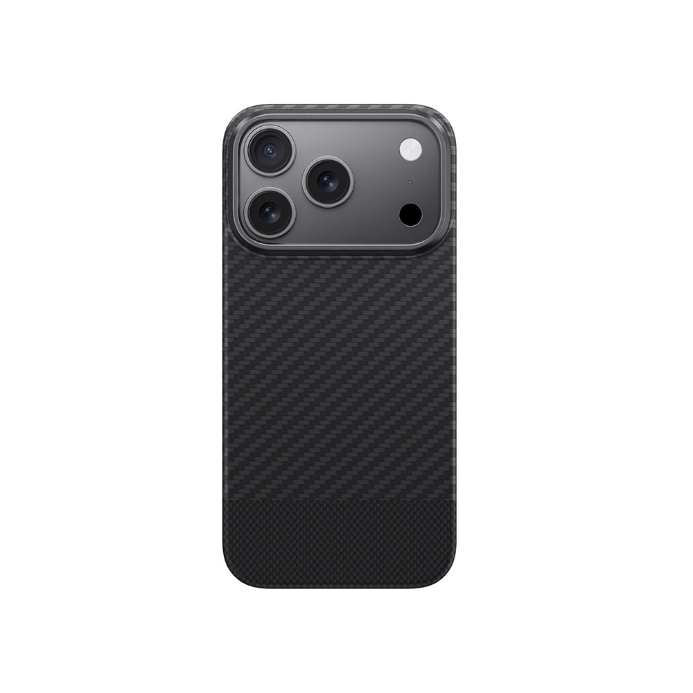 Apple iPhone 17 Pro Kılıf M-safe Şarj Özellikli 1500D Aramid Fiber Amazingthing Titan Max Serisi Kapak