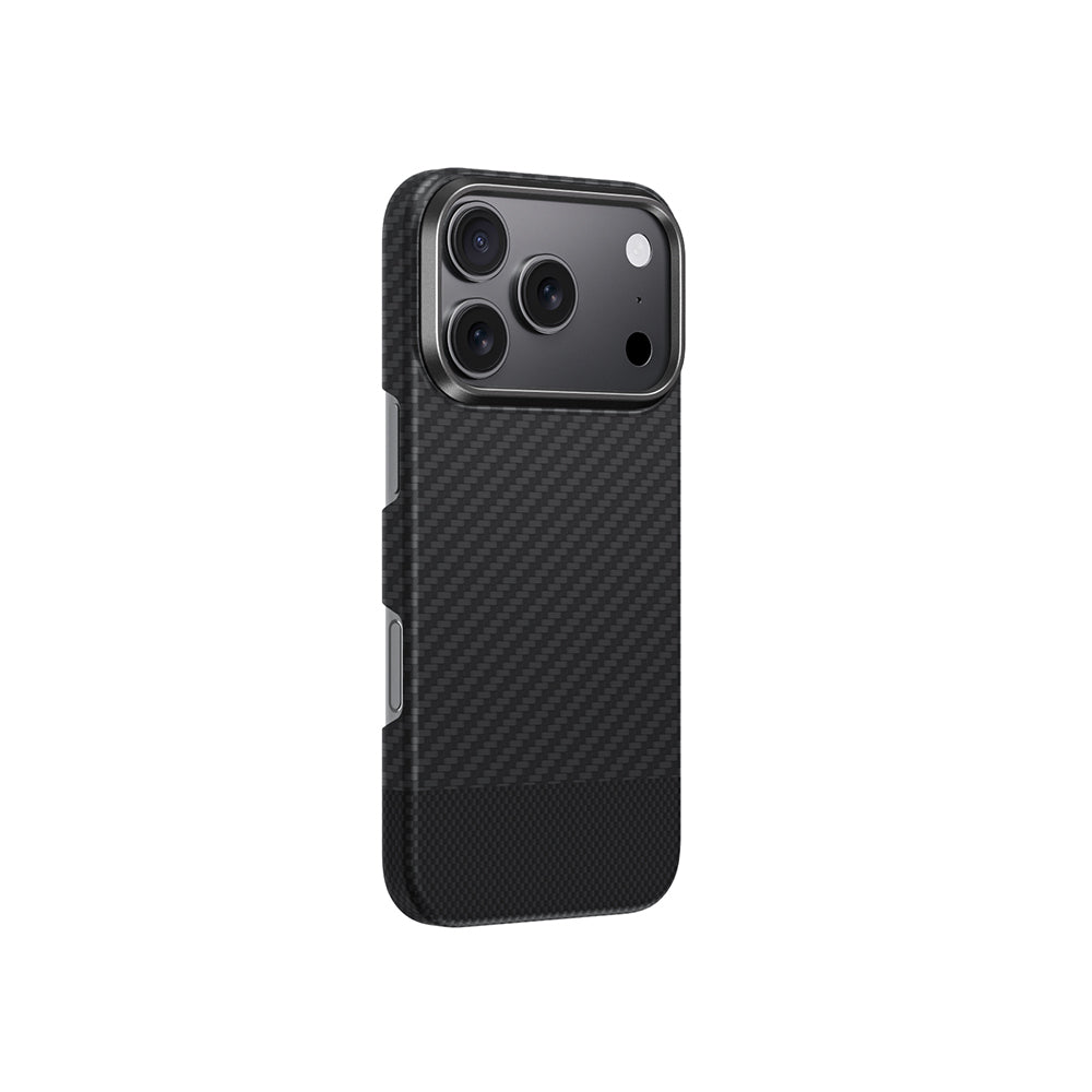 Apple iPhone 17 Pro Kılıf M-safe Şarj Özellikli 1500D Aramid Fiber Amazingthing Titan Max Serisi Kapak