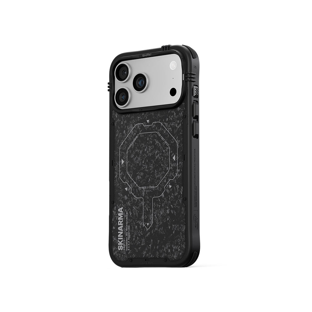 Apple iPhone 17 Pro Kılıf M-safe Şarj Özellikli Airbag Tasarımlı Skinarma Vektor Kapak