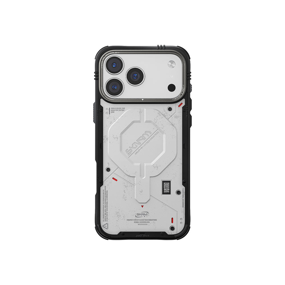 Apple iPhone 17 Pro Kılıf M-Safe Şarj Özellikli Airbag Tasarımlı Skinarma Vigor Kapak