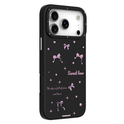Apple iPhone 17 Pro Kılıf M-Safe Şarj Özellikli Airbagli Çift Katmanlı Youngkit Sweathart Serisi Kapak