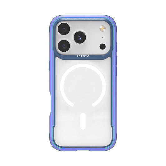 Apple iPhone 17 Pro Kılıf M-safe Şarj Özellikli Airbagli Raptic Shield Serisi Şeffaf Arka Yüzey Kapak