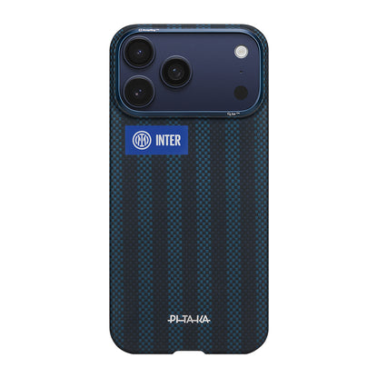 Apple iPhone 17 Pro Kılıf M-safe Şarj Özellikli Aramid Fiber Pitaka İnternazionale Milano Serisi Kapak