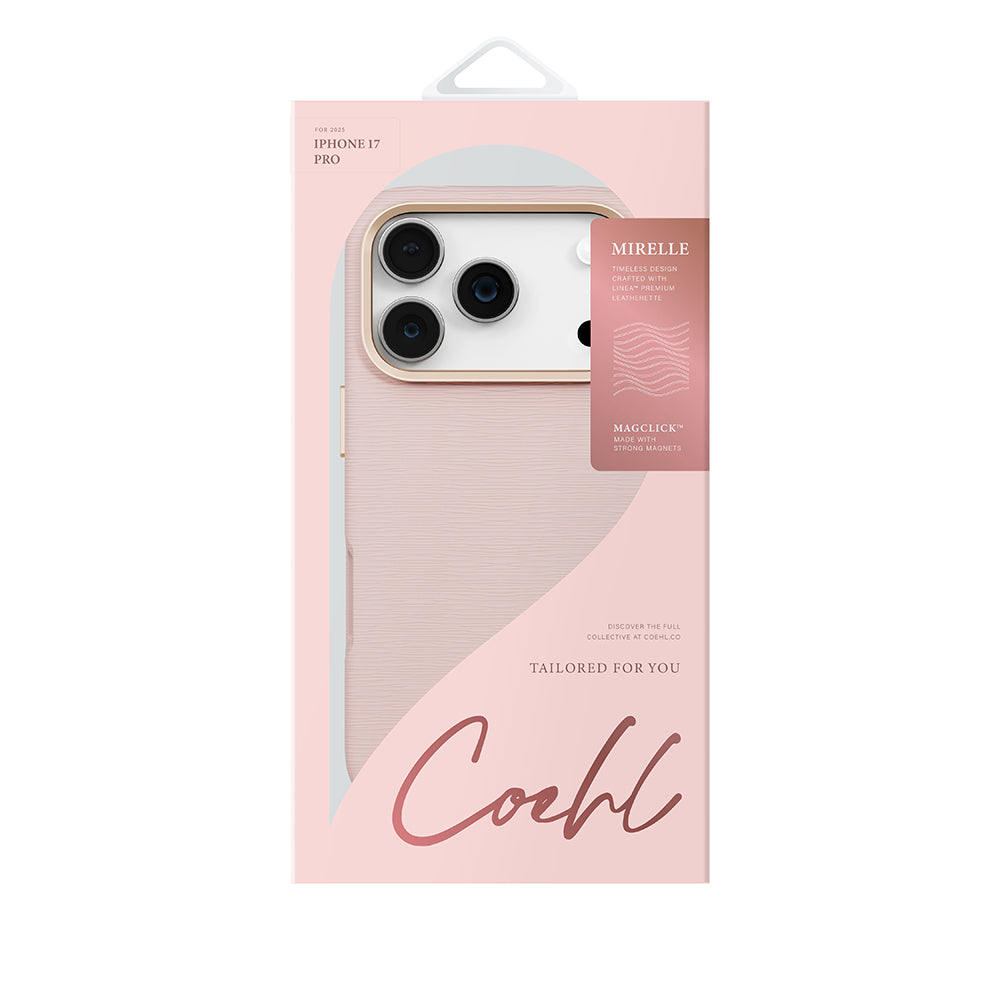 Apple iPhone 17 Pro Kılıf M-safe Şarj Özellikli Askı İpli Coehl Mirelle Kapak
