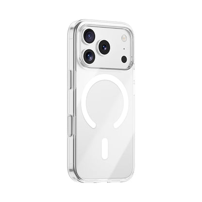Apple iPhone 17 Pro Kılıf M-safe Şarj Özellikli Benks Crystal Serisi Şeffaf Kapak