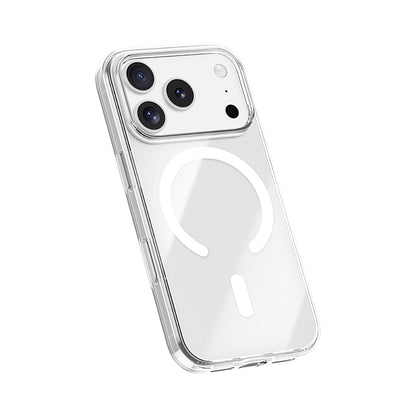 Apple iPhone 17 Pro Kılıf M-safe Şarj Özellikli Benks Crystal Serisi Şeffaf Kapak