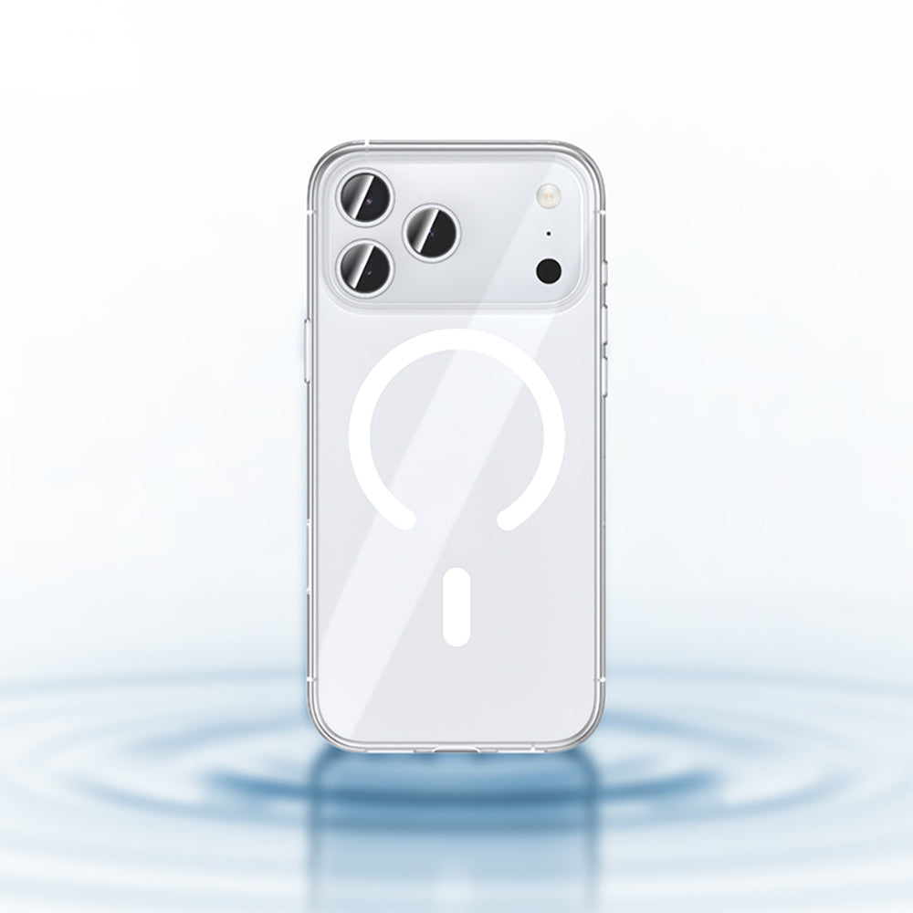 Apple iPhone 17 Pro Kılıf M-safe Şarj Özellikli Benks Crystal Serisi Şeffaf Kapak