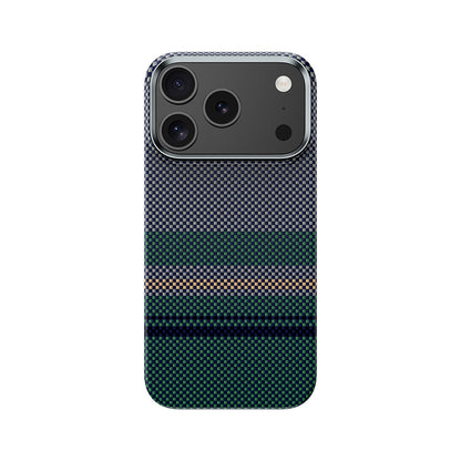 Apple iPhone 17 Pro Kılıf M-safe Şarj Özellikli Karbon Fiber Tasarımlı Benks Aurora ArmorAir Kevlar Kapak