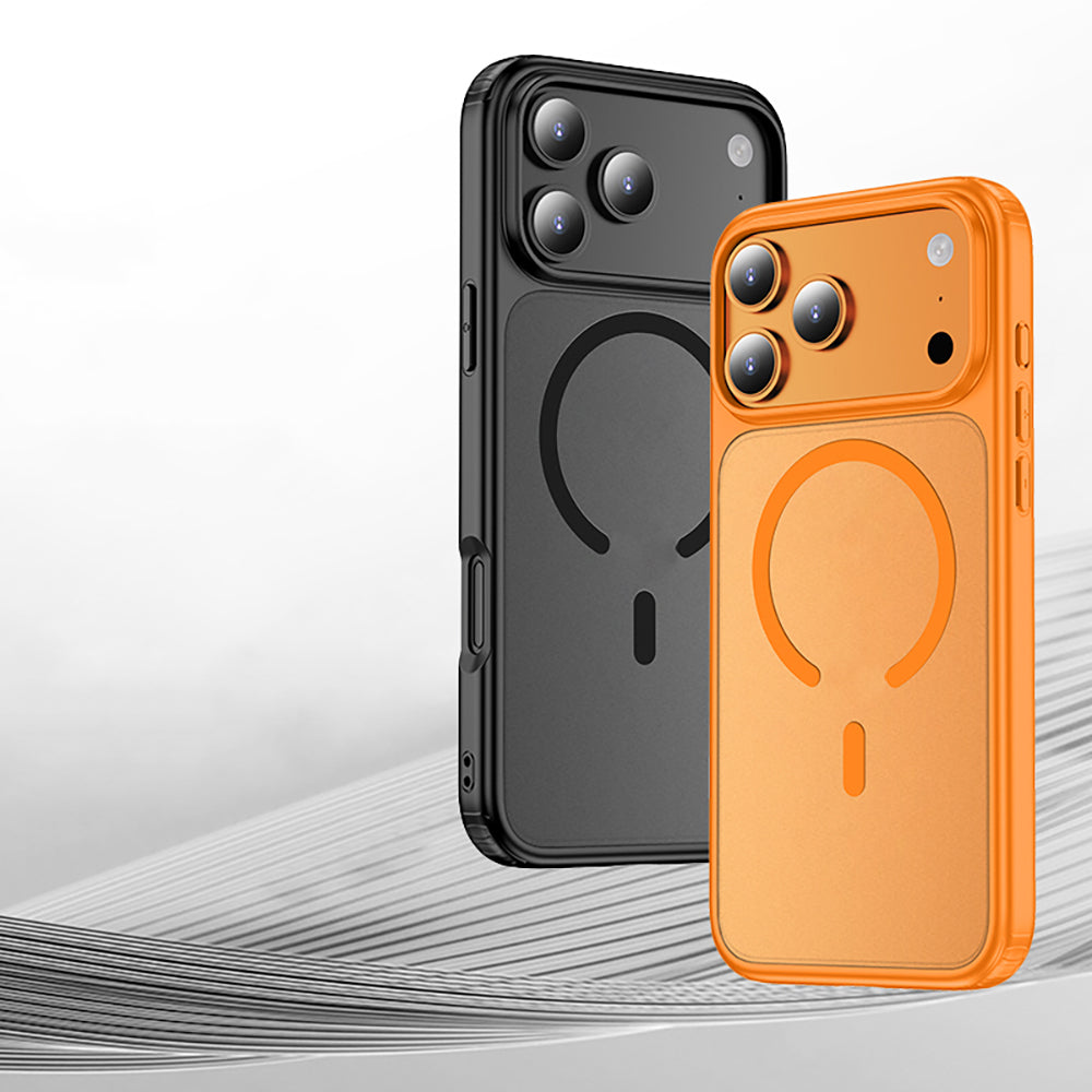 Apple iPhone 17 Pro Kılıf M-safe Şarj Özellikli Mat Arka Yüzey Wlons Lola Kapak
