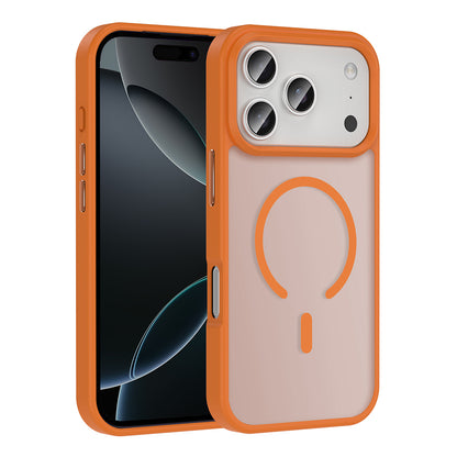 Apple iPhone 17 Pro Kılıf M-safe Şarj Özellikli Mat Arka Yüzey Zore Sio Kapak