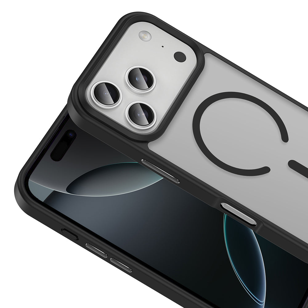 Apple iPhone 17 Pro Kılıf M-safe Şarj Özellikli Mat Arka Yüzey Zore Sio Kapak