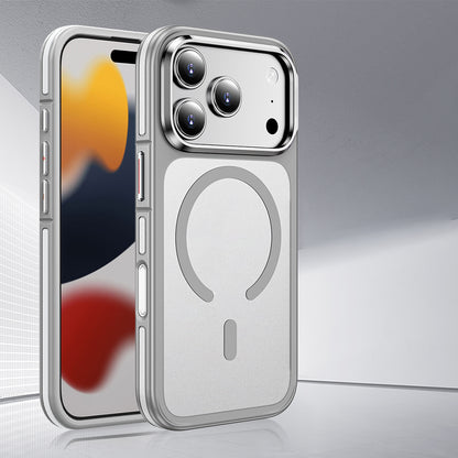 Apple iPhone 17 Pro Kılıf M-safe Şarj Özellikli Mat Görünümlü Wlons Vevo Kapak