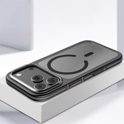 Apple iPhone 17 Pro Kılıf M-safe Şarj Özellikli Mat Görünümlü Wlons Vevo Kapak