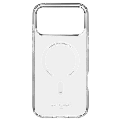 Apple iPhone 17 Pro Kılıf M-safe Şarj Özellikli Native Union RE Clear Serisi Kapak