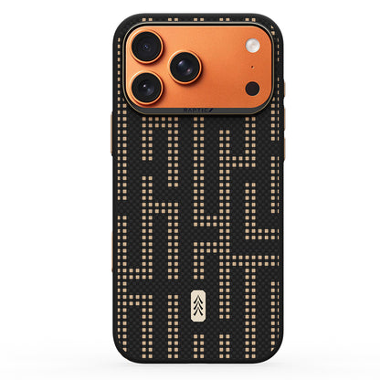 Apple iPhone 17 Pro Kılıf M-safe Şarj Özellikli Raptic Aramid Dual Grid Serisi Kapak