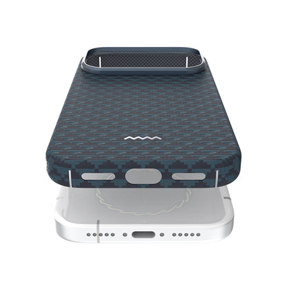 Apple iPhone 17 Pro Kılıf M-safe Şarj Özellikli Raptic Aramid Skin Origin Serisi Kapak