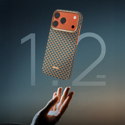 Apple iPhone 17 Pro Kılıf M-safe Şarj Özellikli Raptic Aramid Skin Origin Serisi Kapak