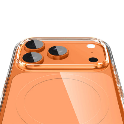 Apple iPhone 17 Pro Kılıf M-safe Şarj Özellikli Şeffaf Tasarımlı Wlons Apel Kapak