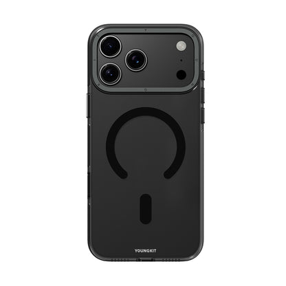 Apple iPhone 17 Pro Kılıf M-safe Şarj Özellikli Şeffaf Youngkit Crystal Shield Serisi Kapak