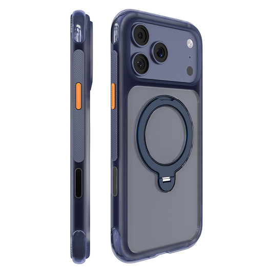 Apple iPhone 17 Pro Kılıf M-safe Şarj Özellikli Standlı Airbag Tasarımlı Mutural Air Shield Serisi Kapak