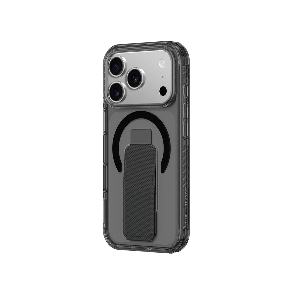 Apple iPhone 17 Pro Kılıf M-safe Şarj Özellikli Standlı Amazingthing Titan Pro Plus Kapak