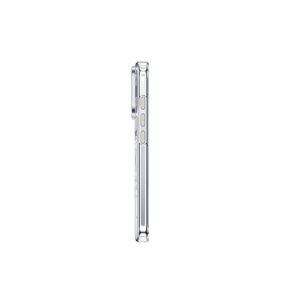 Apple iPhone 17 Pro Kılıf M-safe Şarj Özellikli Wiwu YXK-208 Invisible Ultra Sert PC Kapak