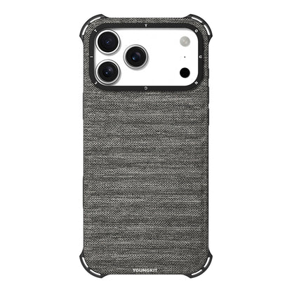Apple iPhone 17 Pro Kılıf M-safe Şarj Özellikli Youngkit Canvas Serisi Kapak