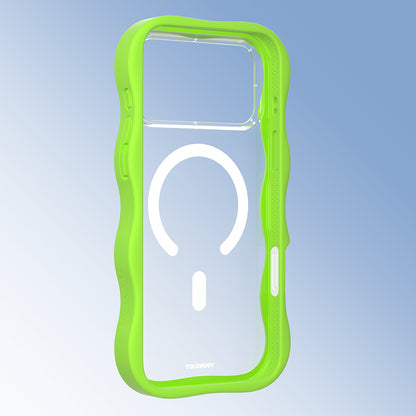 Apple iPhone 17 Pro Kılıf M-safe Şarj Özellikli Youngkit Wave Clear Serisi Kapak
