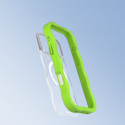 Apple iPhone 17 Pro Kılıf M-safe Şarj Özellikli Youngkit Wave Clear Serisi Kapak
