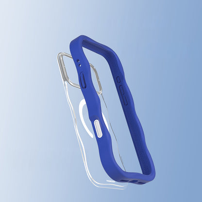 Apple iPhone 17 Pro Kılıf M-safe Şarj Özellikli Youngkit Wave Clear Serisi Kapak