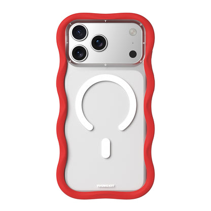 Apple iPhone 17 Pro Kılıf M-safe Şarj Özellikli Youngkit Wave Matte Serisi Kapak
