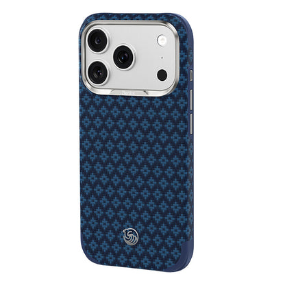 Apple iPhone 17 Pro Kılıf M-Safe Şarj Özellikli Yükseltilmiş Kamera Çerçeveli Benks ArmorGrid ArmorEdge X9 Serisi Kevlar Karbon Kapak