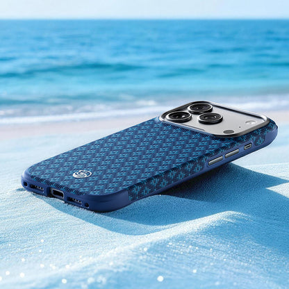 Apple iPhone 17 Pro Kılıf M-Safe Şarj Özellikli Yükseltilmiş Kamera Çerçeveli Benks ArmorGrid ArmorEdge X9 Serisi Kevlar Karbon Kapak