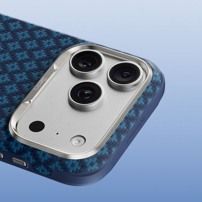 Apple iPhone 17 Pro Kılıf M-Safe Şarj Özellikli Yükseltilmiş Kamera Çerçeveli Benks ArmorGrid ArmorEdge X9 Serisi Kevlar Karbon Kapak