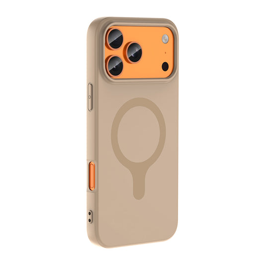 Apple iPhone 17 Pro Kılıf M-Safe Şarj Özellikli Zore Aris Silikon Kapak