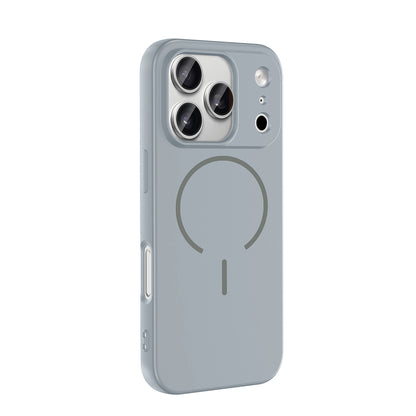 Apple iPhone 17 Pro Kılıf M-safe Şarj Özellikli Zore Meta Kapak