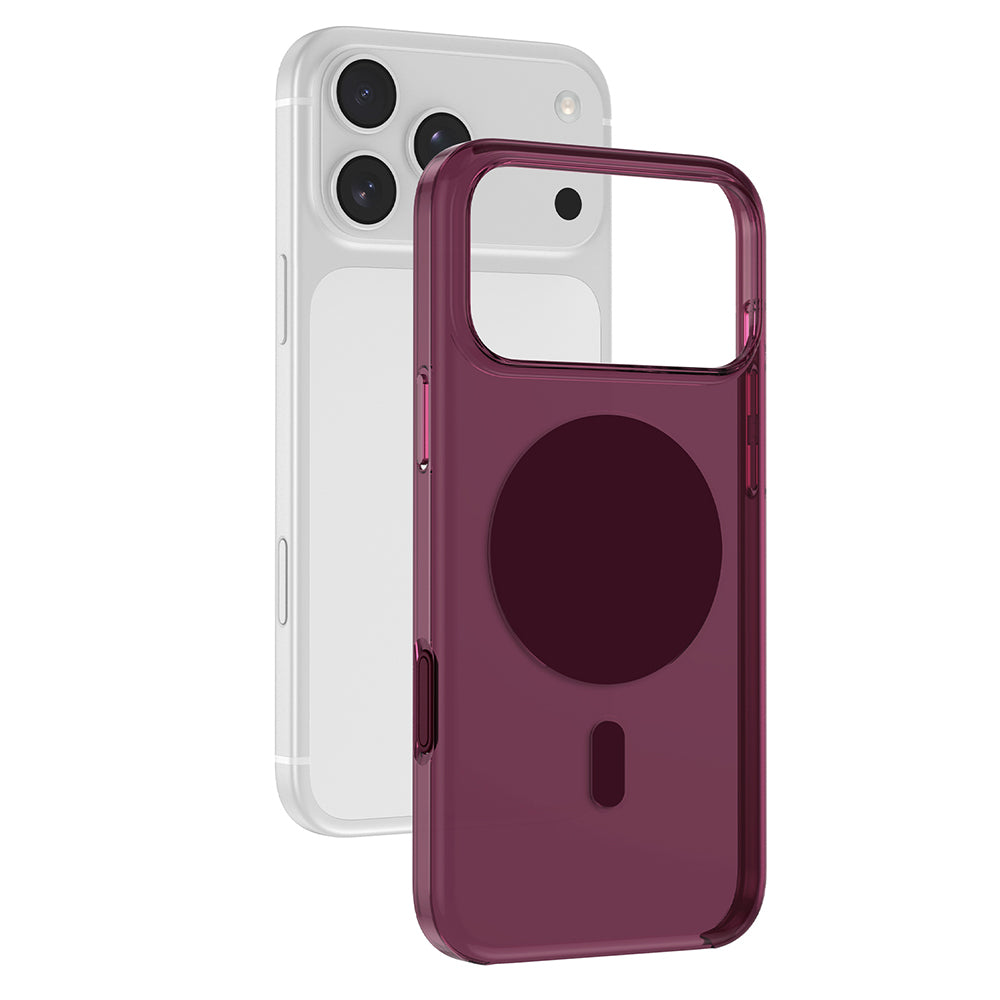 Apple iPhone 17 Pro Kılıf M-safe Şarj Özellikli Zore Paris Belmo Kapak