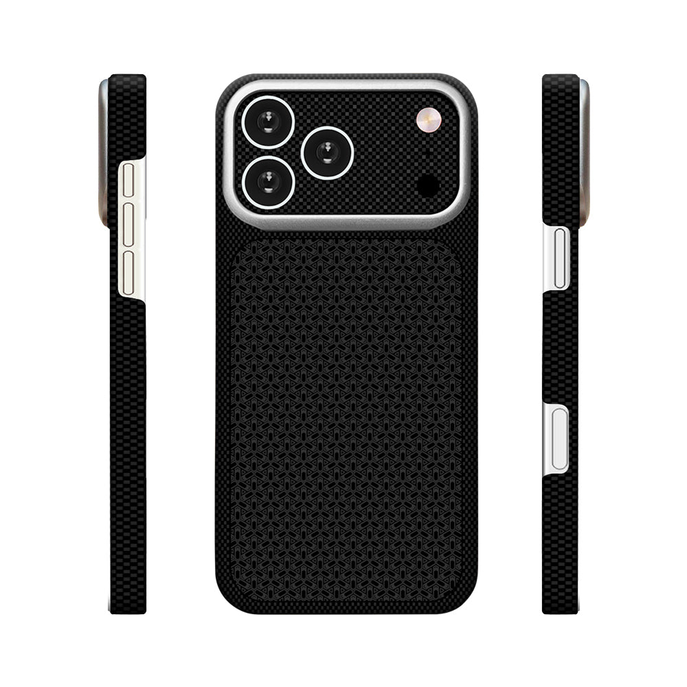 Apple iPhone 17 Pro Kılıf M-Safe Şarj Özellikli Zore Paris Nexel Sert PC Kapak