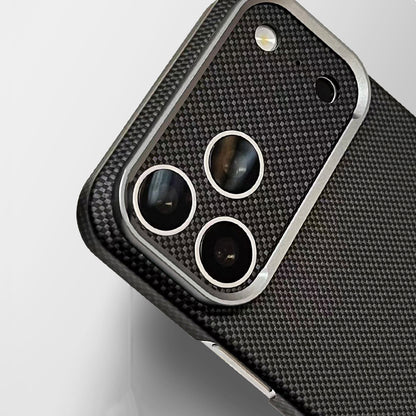 Apple iPhone 17 Pro Kılıf M-Safe Şarj Özellikli Zore Paris Zerre Sert PC Kapak