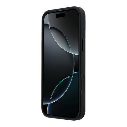 Apple iPhone 17 Pro Kılıf Mercedes Benz Orjinal Lisanslı M-safe Şarj Özellikli Metal Yıldız Logolu Kabartmalı Deri Kapak