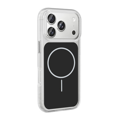 Apple iPhone 17 Pro Kılıf Metal Buton Tasarımlı Zore İkonik Sert Silikon Kapak