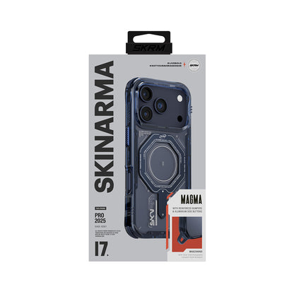 Apple iPhone 17 Pro Kılıf SkinArma M-safe Şarj Özellikli Airbag Tasarımlı Magma Kapak