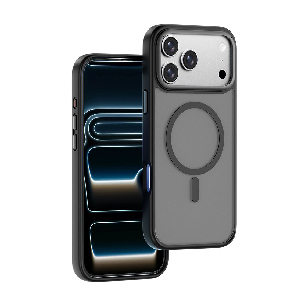 Apple iPhone 17 Pro Kılıf Wiwu FGG-012 ArmorPro Serisi M-safe Şarj Özellikli Parmak İzi Bırakmayan Kılıf