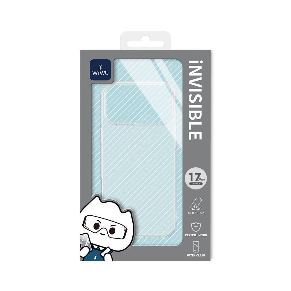 Apple iPhone 17 Pro Kılıf Wiwu YXK-206 Invisible Sert PC Kapak