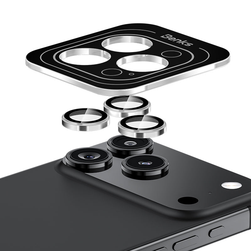 Apple iPhone 17 Pro Max Benks AR Glass Warrior Premium Cam Kamera Lens Koruyucu