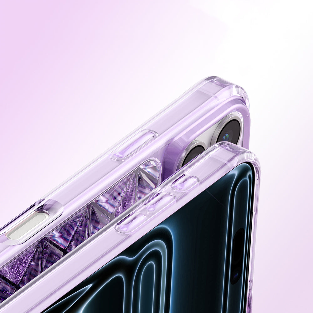 Apple iPhone 17 Pro Max Kılıf 3D Buz Blok Desenli Zore Paris Kairo TPU Kapak