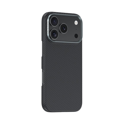 Apple iPhone 17 Pro Max Kılıf Benks M-safe Şarj Özellikli Metal Kamera Çerçeveli Magnetik ArmorAir 600D Kevlar Fiber Kapak