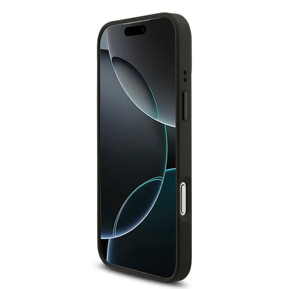 Apple iPhone 17 Pro Max Kılıf BMW Orjinal Lisanslı M-safe Şarj Özellikli Karbon Fiber Metal Logolu Kapak