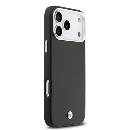 Apple iPhone 17 Pro Max Kılıf BMW Orjinal Lisanslı M-safe Şarj Özellikli Metal Logolu Tam Kaplama Deri Kapak