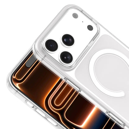 Apple iPhone 17 Pro Max Kılıf IC Çipli Zore Wireless Şarj Özellikli Şeffaf Orjin Kapak